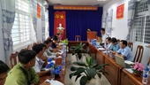 Thanh tra việc thực hiện chính sách pháp luật và nhiệm vụ được giao tại Vườn Quốc gia U Minh Hạ